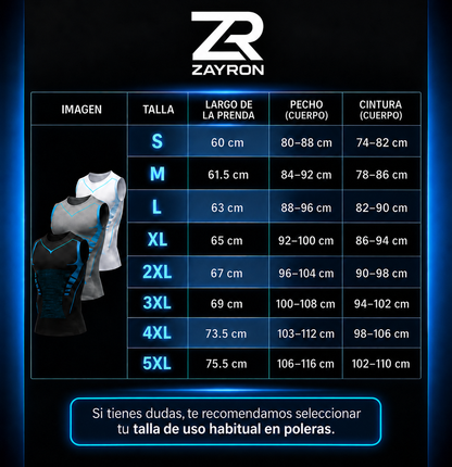 Zayron™ Original Camiseta De Compresión Para Moldear El Cuerpo